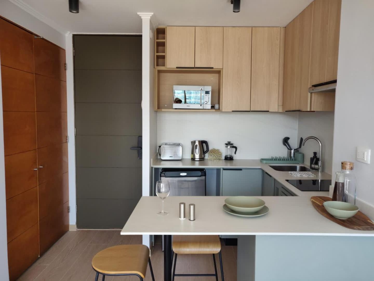 Depto En Providencia Con Ac 3 Pers Apartamento Santiago